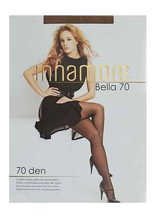 Колготки 70den бежевий/daino жіночі поліамідні класичні bella р.3 тм innamore