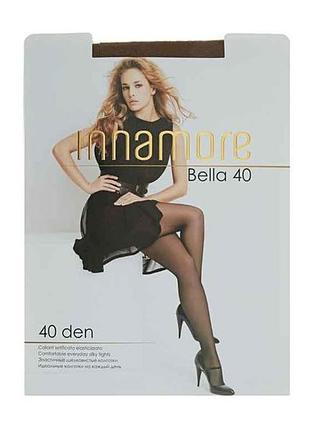 Колготки бежевий/daino жіночі поліамідні класичні bella 40den р.2 тм innamore