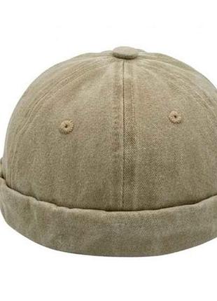 Докерка бежевий варений котон р.57-59 тм shapki