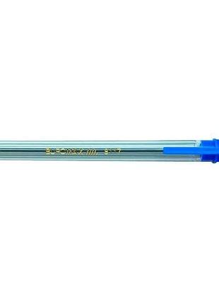 Ручка шариковая 50шт/уп синяя bm.8117-01 тм buromax