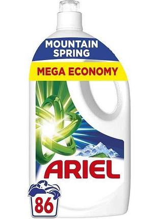 Гель для стирки 3,15л горный источник тм ariel