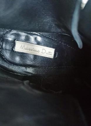 Ботильни massimo dutti шкіра 8