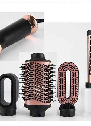 Фен щітка 1200вт rhc494-t airbrush, 4в1 тм rotex