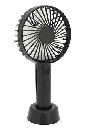 Вентилятор настільний 4,5вт aero fan з акумулятором/usb мікс кольорів тм gerlax