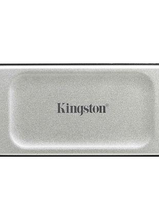 Портативный ssd kingston xs2000 2tb usb 3.2 gen2 (2x2) type-c ip55 3d nand