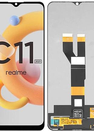 Дисплей + сенсор realme c11 rmx3231 (2021) black - p/n: tx065fp0181-42