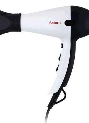 Фен 2000вт st-hc7354 2 швид., 3 темп. реж., концентратор, дифузор тм saturn