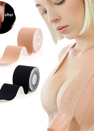 Бюстгальтер-пластырь тейпы пуш-ап невидимый без бретелек pasties - )