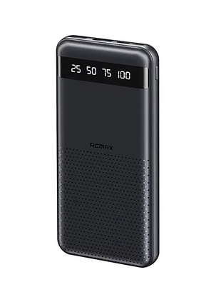 Зовнішній акумулятор remax hintom. fast charging power bank black ( )