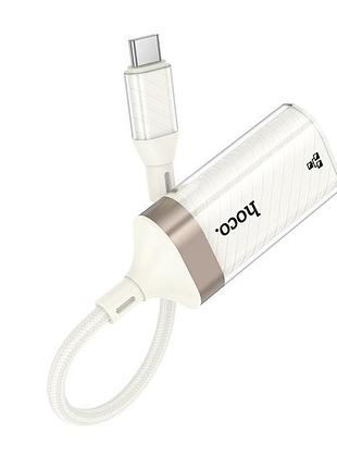 Кабель-перехідник hoco crystal type-c ethernet mbps) apricot ( ) 6
