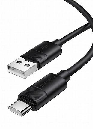 Дата кабель borofone bx123 leya usb to type-c 36w (1m) black 5