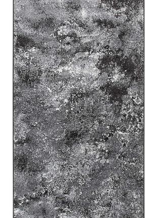Ковер с низким ворсом dakaria fayno run 7147/162 1.50x5.00 м серый