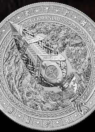 Нумізматика artefacts gungnir 1 oz silver bu 2