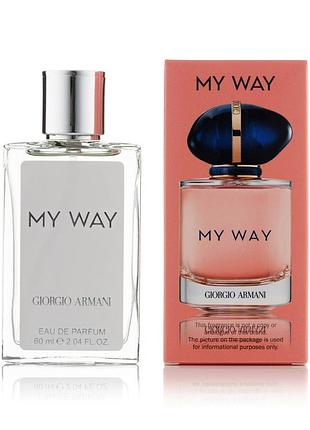 Жіночий міні парфум giorgio armani my way 60 мл