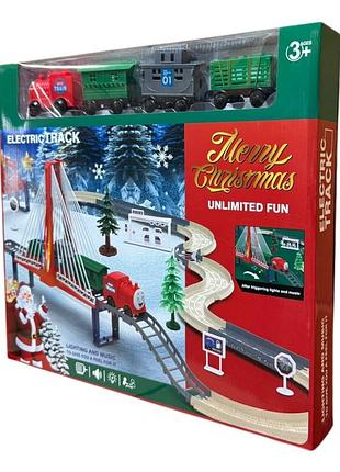 Потяг різдвяний електричний “merry christmas” (модель ) (36 шт)