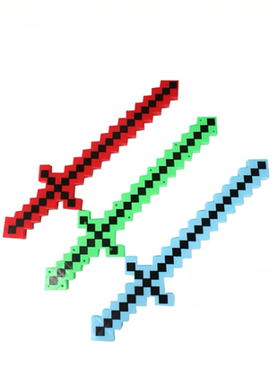 Іграшковий меч minecraft, см
