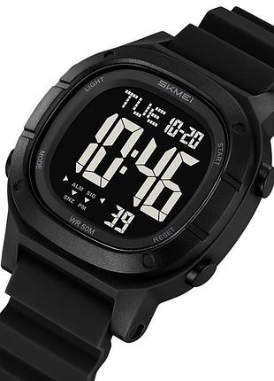 Годинники наручні skmei, black 3