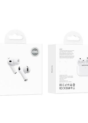 Бездротові навушники tws hoco true wireless anc noise reduction bt headset white ( ) 2
