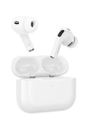 Бездротові навушники tws hoco true wireless anc noise reduction bt headset white ( ) 3