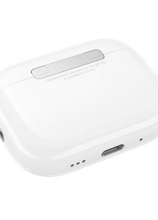 Бездротові навушники tws hoco true wireless anc noise reduction bt headset white ( ) 6