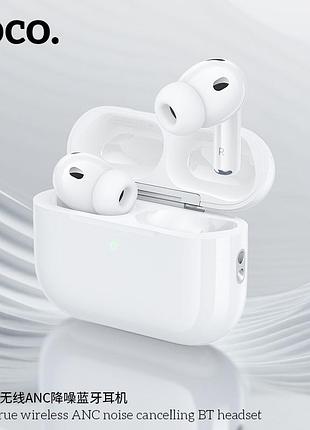 Бездротові навушники tws hoco true wireless anc noise reduction bt headset white ( ) 9