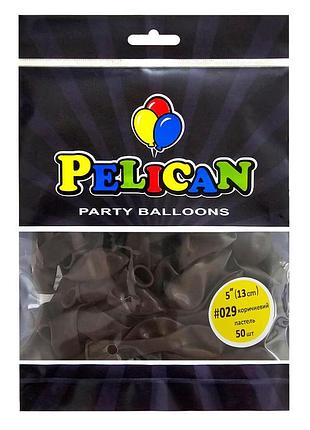 Латексні кульки "( ) пастель коричневий, pelican 50шт