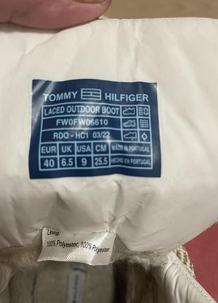 Черевики tommy hilfiger 40р. 6