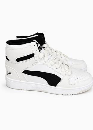 Чоловічі кросівки puma rebound layup sl білий р. 43, 44,5 (устілка 28 та 29 см)