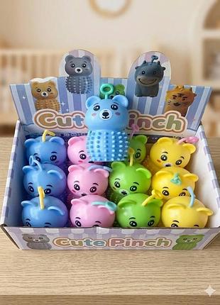 Яскраві сенсорні іграшки-антистрес “cute pinch”