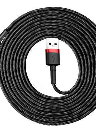 Кабель baseus cafule cable usb for ip red+black ( ) 6