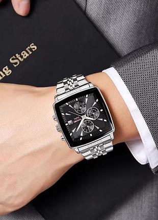Годинники наручні skmei, silver 4