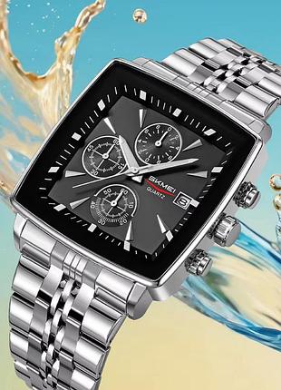 Годинники наручні skmei, silver 5