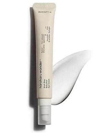 Крем від зморшок і темних кіл під очима haruharu wonder black rice bakuchiol eye cream