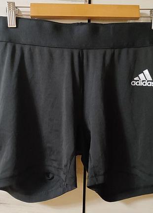 [l] женские тайтсы (велосипедки) adidas techfit
