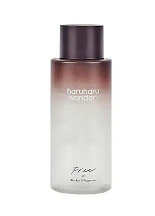 Гипоаллергенный увлажняющий тонер с черным рисом haruharu wonder black rice hyaluronic toner for sensitive skin