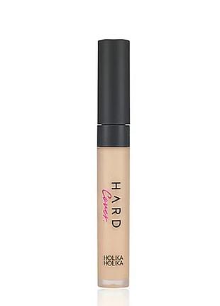 Легкий, маскирующий консилер с spf30 holika holika hard cover liquid concealer