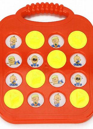Настольная интерактивная игра ummi 22001 memory pair game red