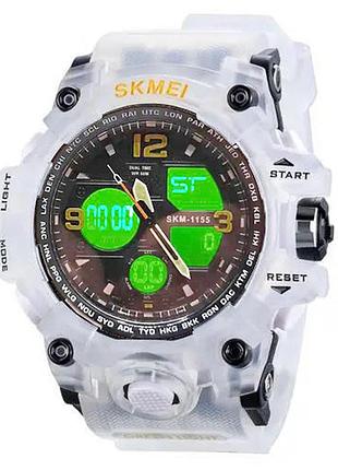 Часы наручные skmei, white 3