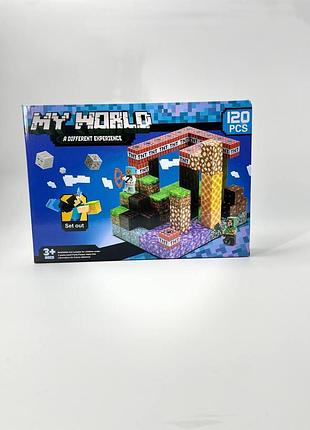 Ігровий набір-конструктор my world «a different experience», деталей