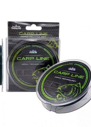 Лiска d=0,331 (350м) 13,6kg dark green carp line 152-11-331 тм fishing roi