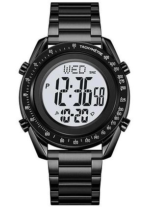 Годинники наручні skmei, black-white
