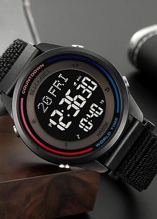 Годинники наручні skmei, black 2