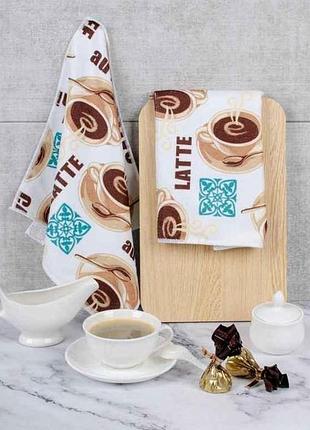 Серветка 30*30 надрукована coffee time тм aisha