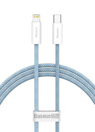 Кабель baseus dynamic series fast charging data cable type-c to ip blue ( )