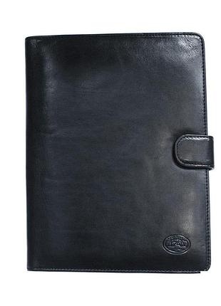 Блокнот кожаный italico 2590 nero черный