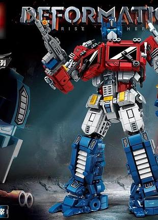 Конструктор для хлопчиків "трансформери оптимус прайм transformers" 1722 деталі, 9216