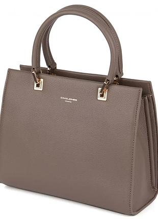 Сумка деловая женская david jones 7398-3 warm grey sand