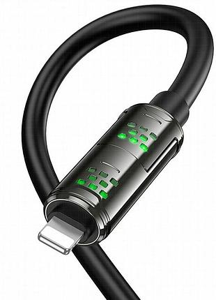 Дата кабель hoco u143 joy 4in1 usb to lightning/type-c to type-c 240w (1.2m) black 6