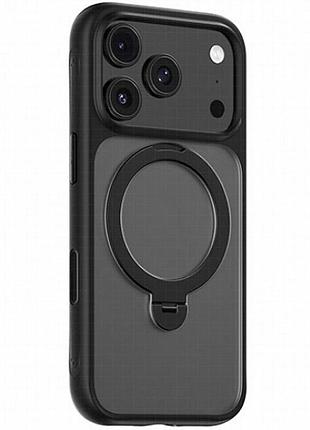 Tpu+pc чехол blueo skin friendly 360 with magsafe для apple iphone 17 pro / 18 pro (6.3") black