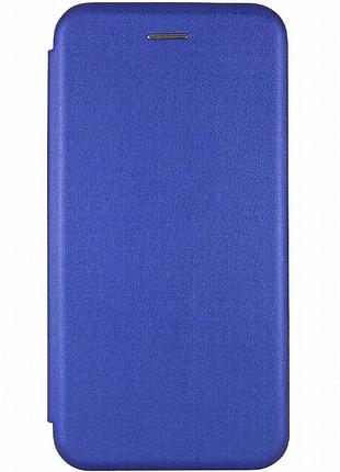 Кожаный чехол-книжка classy для zte nubia focus синий